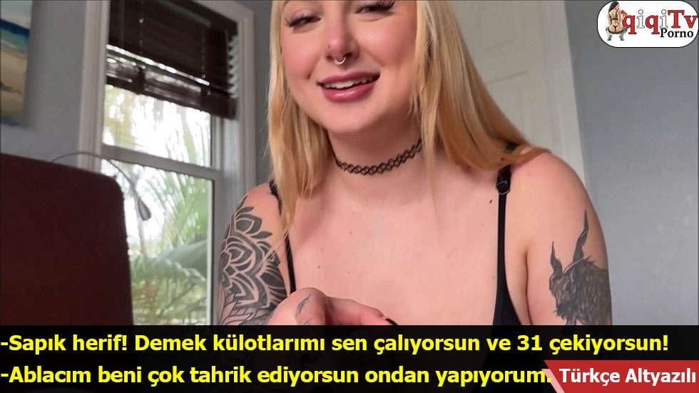 Kırmızı Tangalı Baldızını Görünce Karısını Boşayıp Baldızını Sikti
