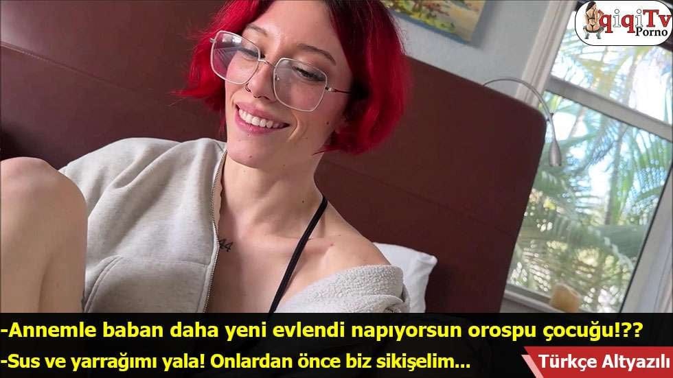 Tombul Üvey Teyzesi Menopoza Girince Kudurup Yarağına Saldırdı